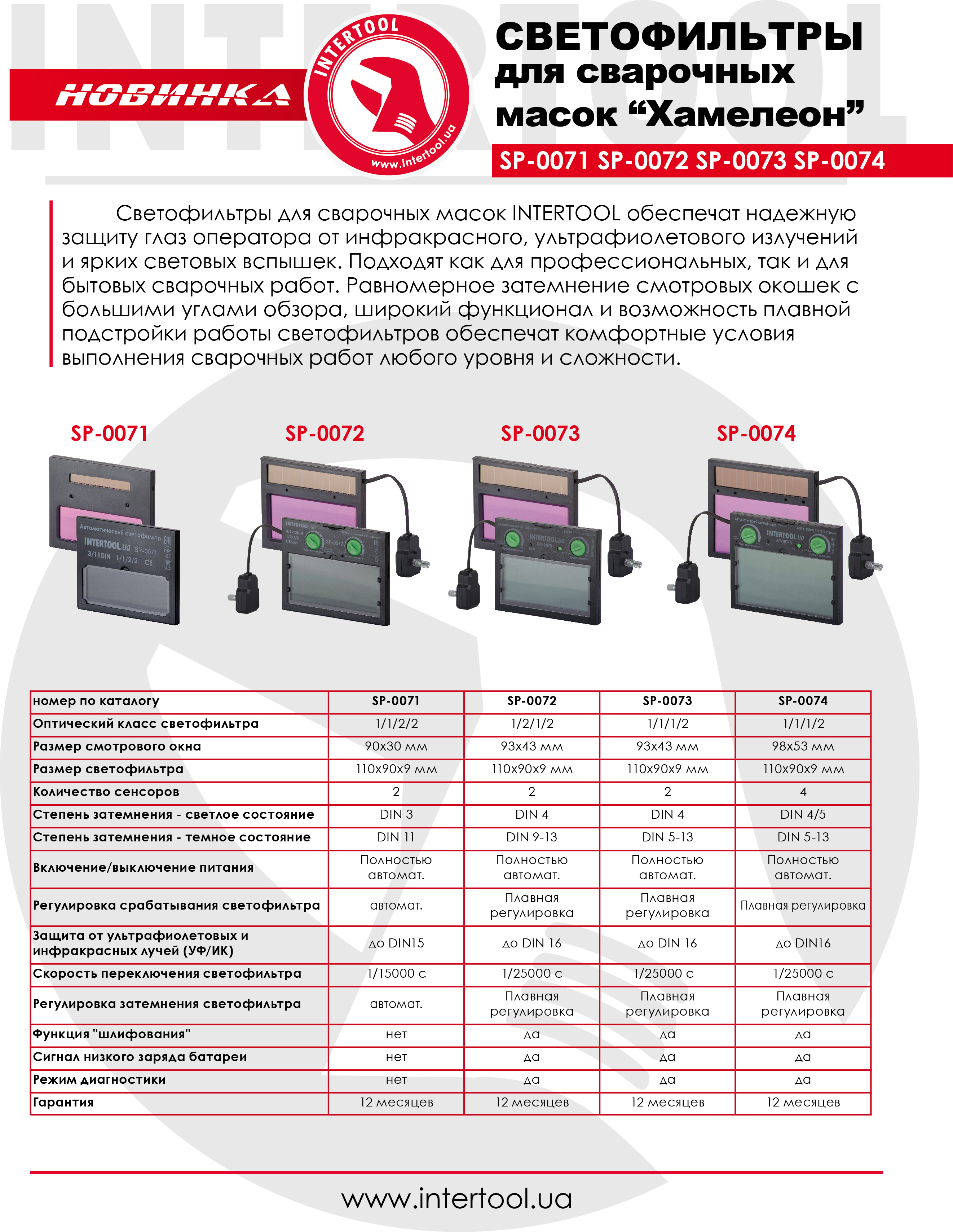Светофильтр к маске сварщика 