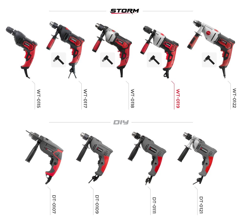 Асортимент дрилів
