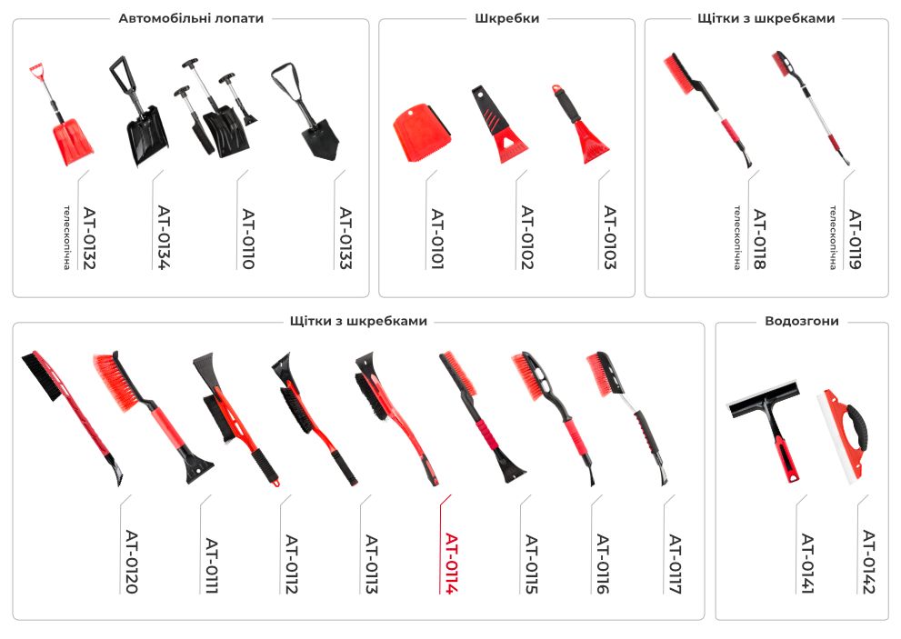 Лінійка автоаксесуарів