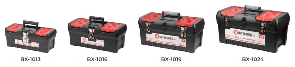 Лінійка комплектів ящиків з металевими замками