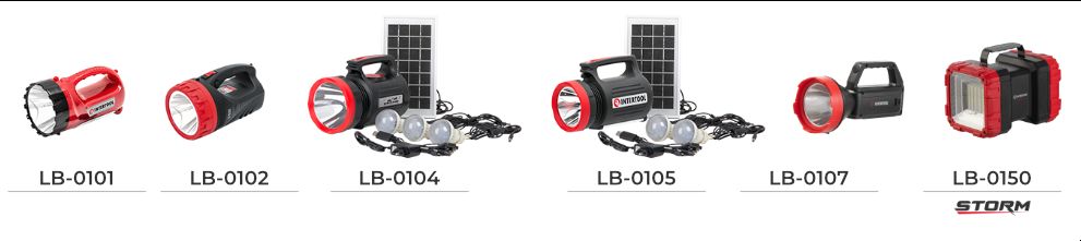 Лінійка ручних ліхтарів