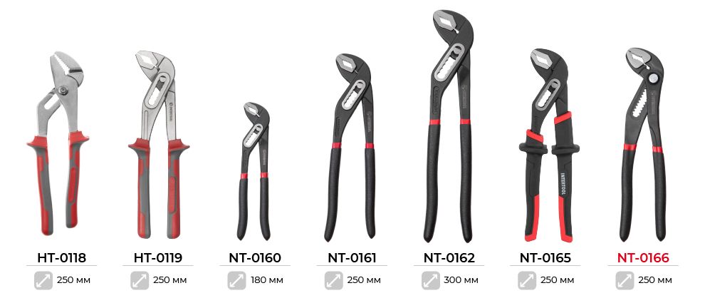 Лінійка сантехнічних ключів