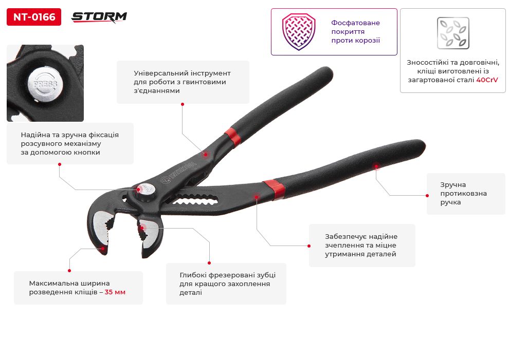 Переваги кліщів