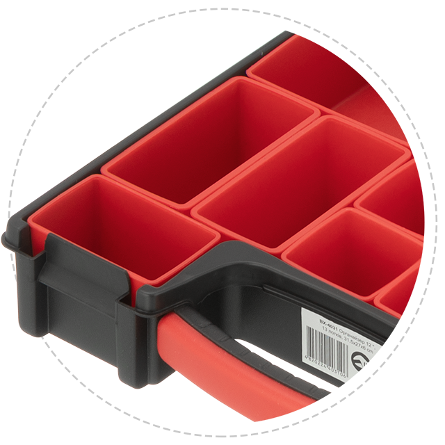 Сьемные вместительные лотки