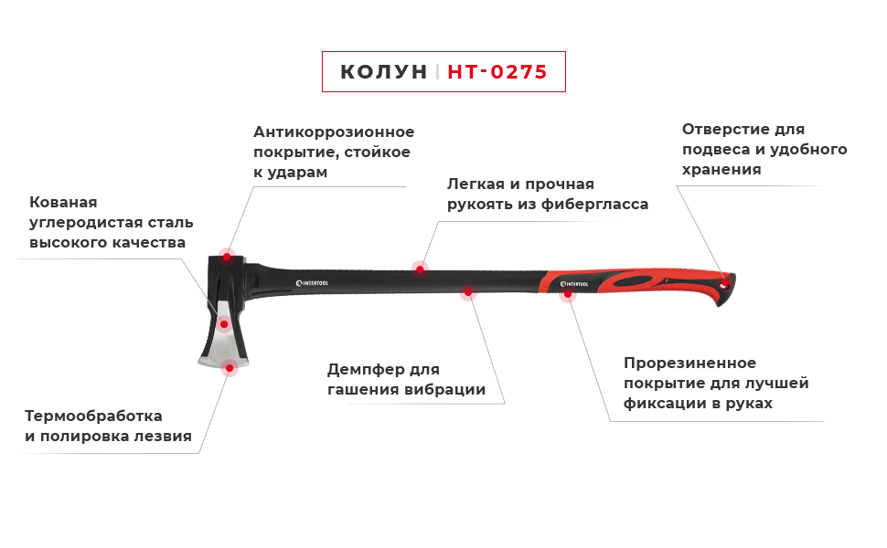 Преимущества колуна