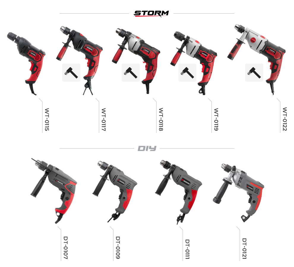 Асортимент дрилів