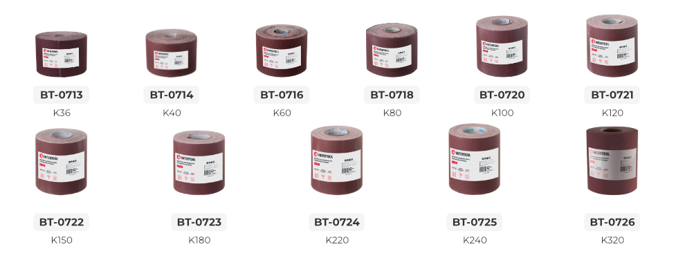 Лінійка шліфувальних стрічок