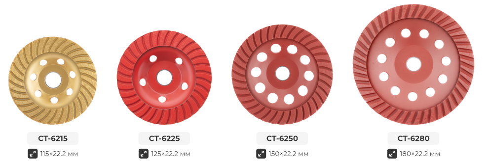 Лінійка фрез 