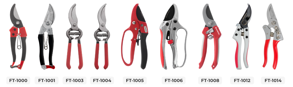 Лінійка садових секаторів