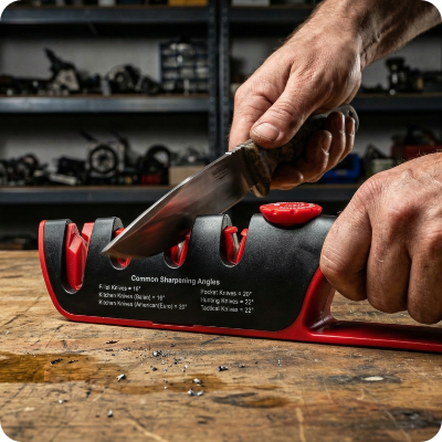 Рекомендовані кути заточування