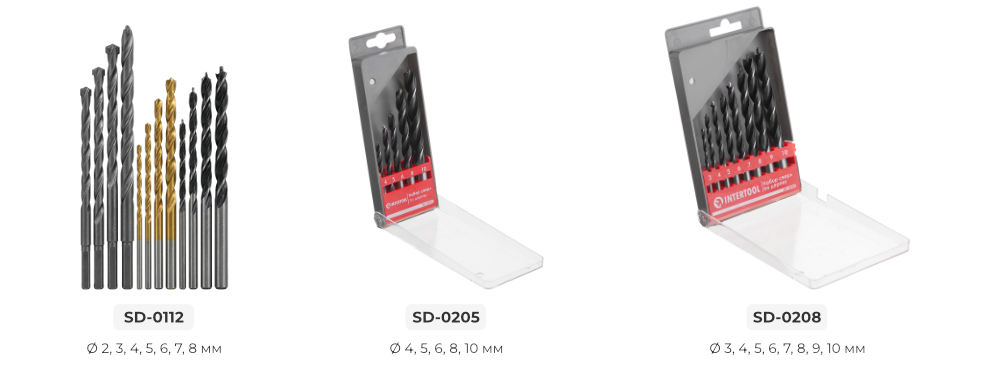 Лінійка свердел