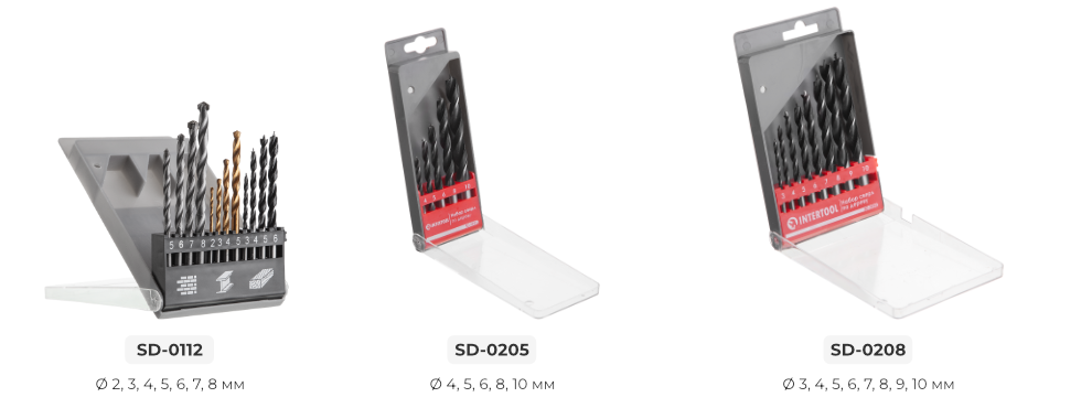 Лінійка свердел